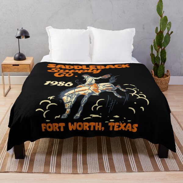 Item preview, Fort Worth Texas Rodeo Bronc Rider Cowboy 1986 designed and sold by SaddlebackStore.