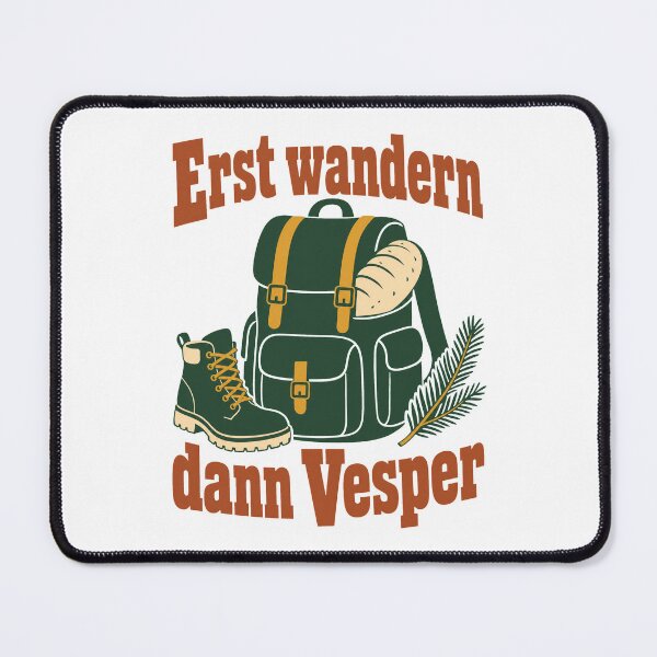 Item preview, First a hike, then a snack, Black Forest hiking designed and sold by pirminio.