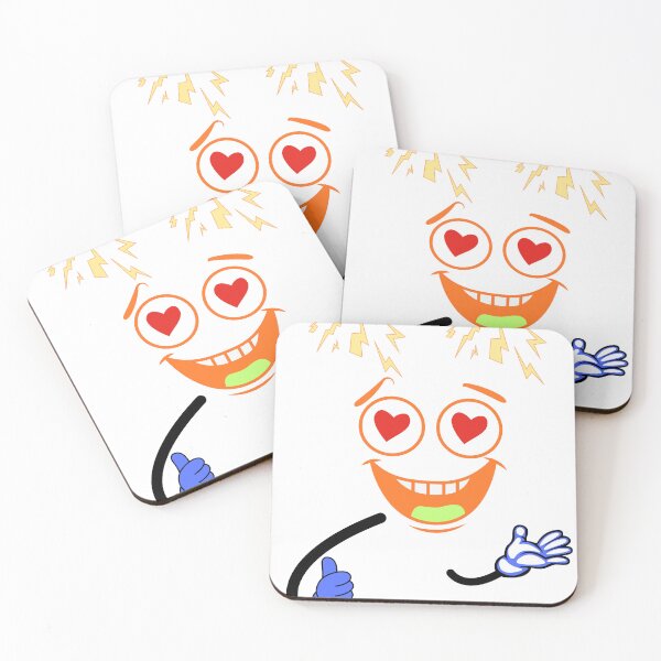 Item preview, Electrifying Love- Funny Cartoon Character designed and sold by CrownINDesign.