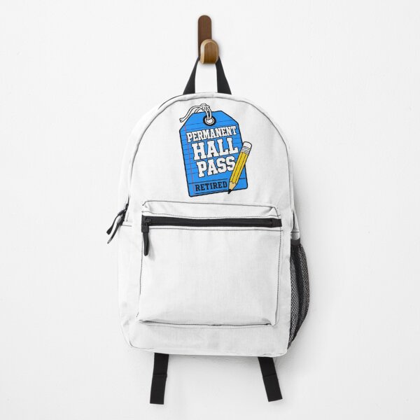 Item preview, Retired Teachers Permanent Hall Pass Retirement designed and sold by pirminio.