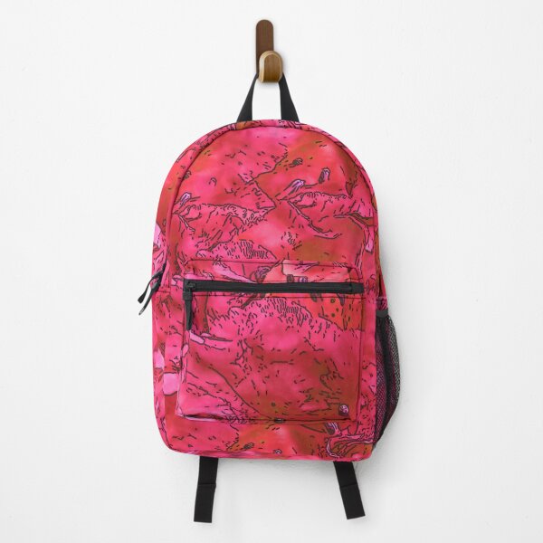 Item preview, Red Azalea Pattern, Abstract designed and sold by Brightside-art.