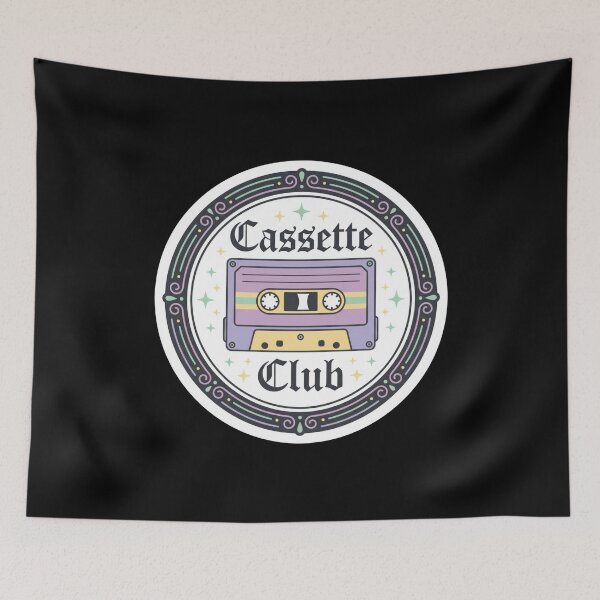 Item preview, Cassette Club Pastel Retro Tape designed and sold by Sketchlegacy.
