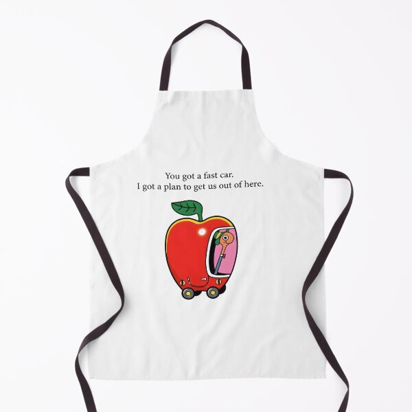 Item preview, Fast Car - Apple Car Driving Tee designed and sold by RiverFF.