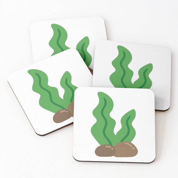 Item preview, Cute Green Seaweed on Rocks designed and sold by Anne97s.