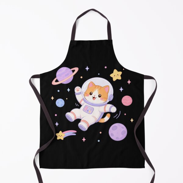 Item preview, Cute Space Cat Astronaut Kawaii Chibi Kitten Galaxy Art designed and sold by Seculinator.