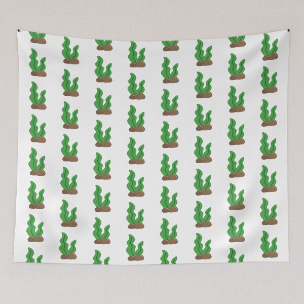 Item preview, Cute Green Seaweed on Rocks designed and sold by Anne97s.