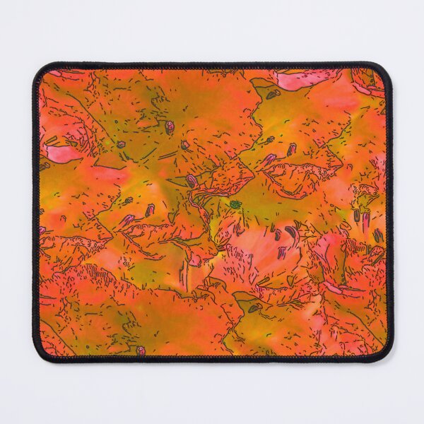 Item preview, Orange and Yellow Azalea Pattern, Abstract designed and sold by Brightside-art.