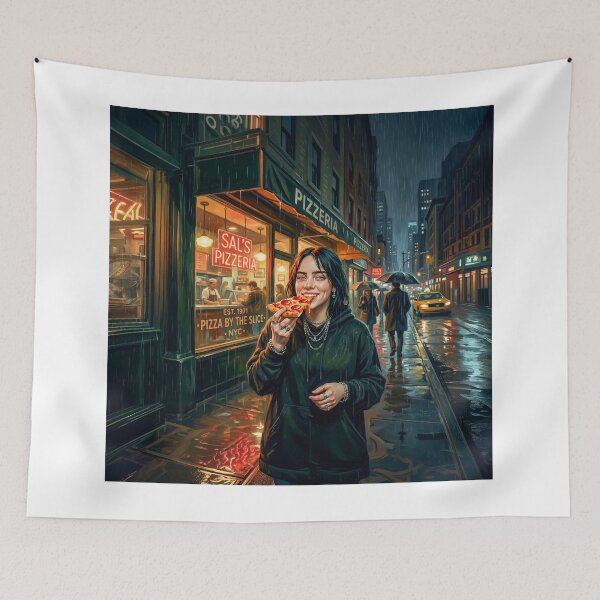 Item preview, Billie Eilish Celebrity Portrait designed and sold by Home Decor Art.