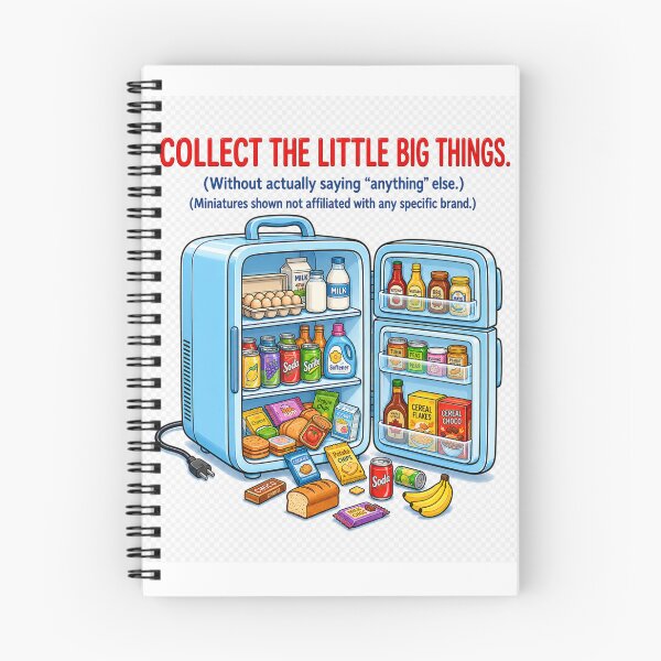 Item preview, Collect the Little Big Things – Mini Fridge of Tiny Treasures designed and sold by pixelandpassionart.