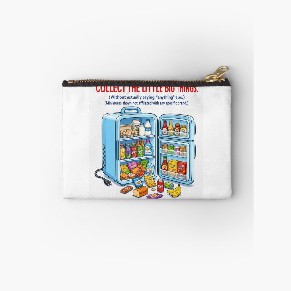 Item preview, Collect the Little Big Things – Mini Fridge of Tiny Treasures designed and sold by pixelandpassionart.
