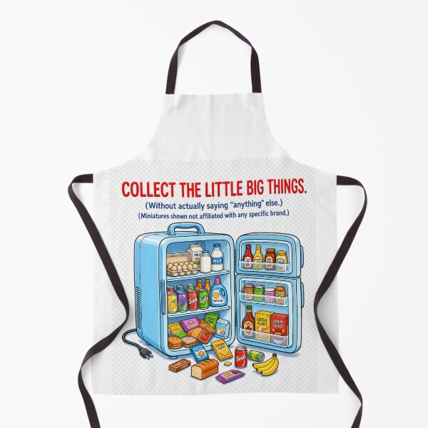 Item preview, Collect the Little Big Things – Mini Fridge of Tiny Treasures designed and sold by pixelandpassionart.