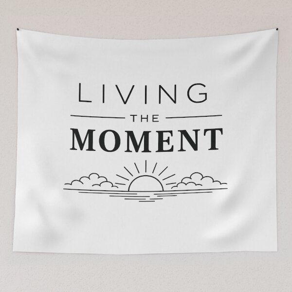 Item preview, Living the moment designed and sold by Side Quest Co..