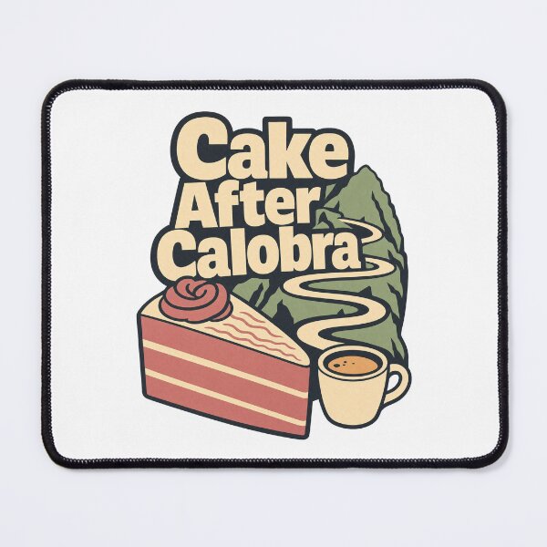 Item preview, Cake after Calobra Mallorca Road Cycling Humor designed and sold by pirminio.