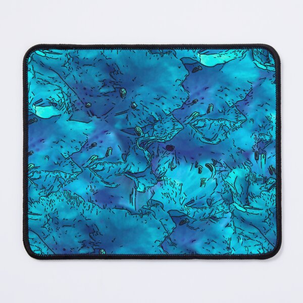 Item preview, Blue Azalea Pattern, Abstract designed and sold by Brightside-art.