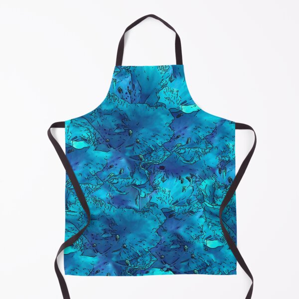 Item preview, Blue Azalea Pattern, Abstract designed and sold by Brightside-art.