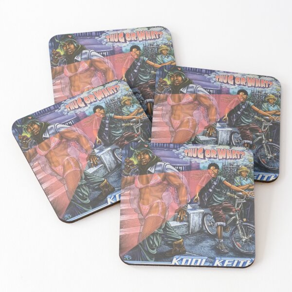 Item preview, Thug Or What Album Cover By Kool Keith designed and sold by Abstract Finds.
