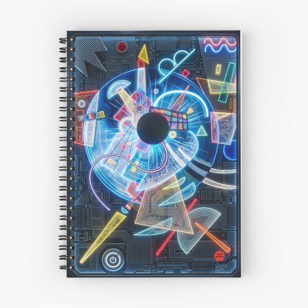 Artikelvorschau, Ein Zentrum – Kandinsky neu interpretiert entworfen und verkauft von GiroScience.