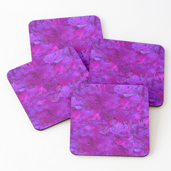 Item preview, Pink and Purple Azalea Pattern, Abstract designed and sold by Brightside-art.