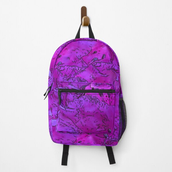 Item preview, Pink and Purple Azalea Pattern, Abstract designed and sold by Brightside-art.