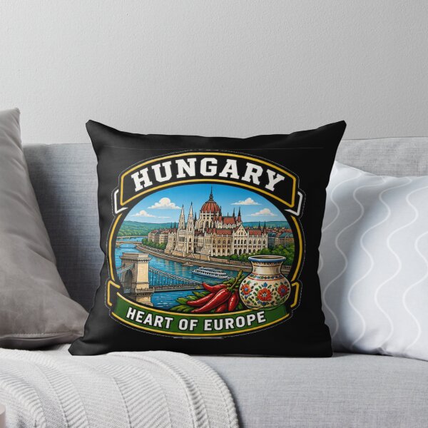 Item preview, Hungary – Heart of the Danube designed and sold by GnuArt.