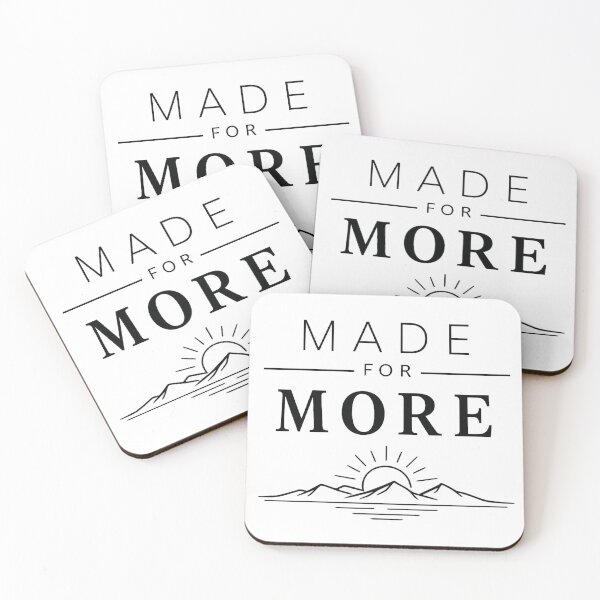 Item preview, Made for more with sunrise elegance designed and sold by Side Quest Co..