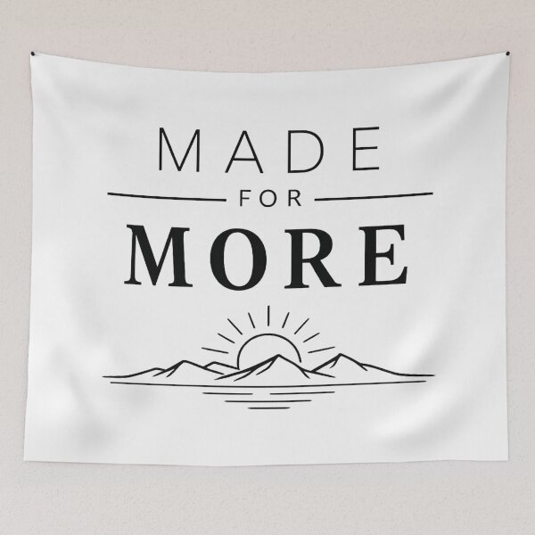 Item preview, Made for more with sunrise elegance designed and sold by Side Quest Co..