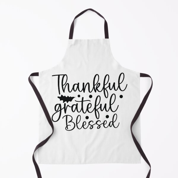 Item preview, Thankful Grateful Blessed - Cute Autumn Fall Leaves Orange Pumpkin Cozy Warm Thanksgiving Faith Gift designed and sold by FuzionRaptor.