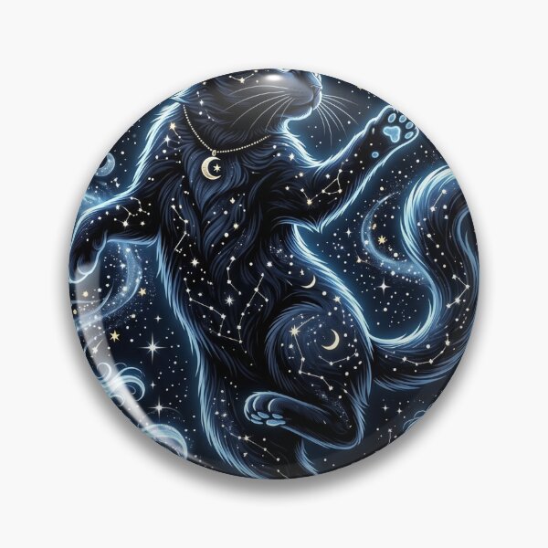 Item preview, Black Cat Floating Among Giant Moonflowers Fantasy T-Shirt designed and sold by MERAKISL.