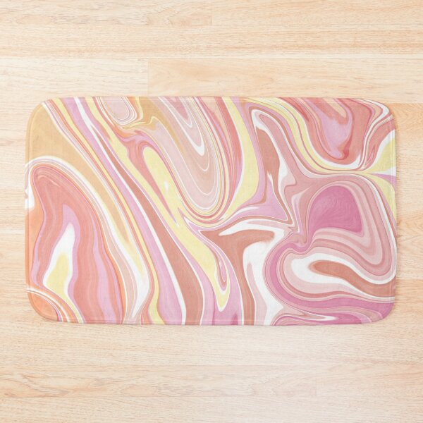Item preview, Blush Harmony | Pink & Peach Marble Abstract designed and sold by GemniShop.