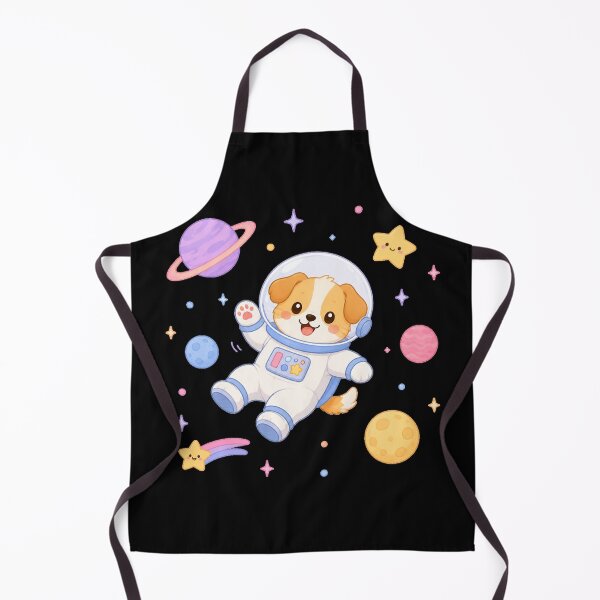 Item preview, Cute Space Dog Astronaut Kawaii Chibi Puppy Galaxy Art designed and sold by Seculinator.