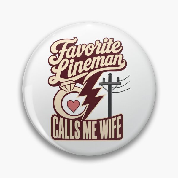 Item preview, My favorite lineman calls me woman, lineman calls me woman designed and sold by pirminio.
