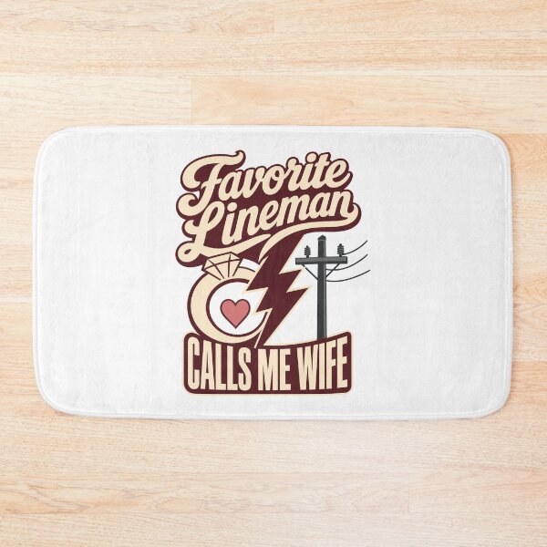 Item preview, My favorite lineman calls me woman, lineman calls me woman designed and sold by pirminio.