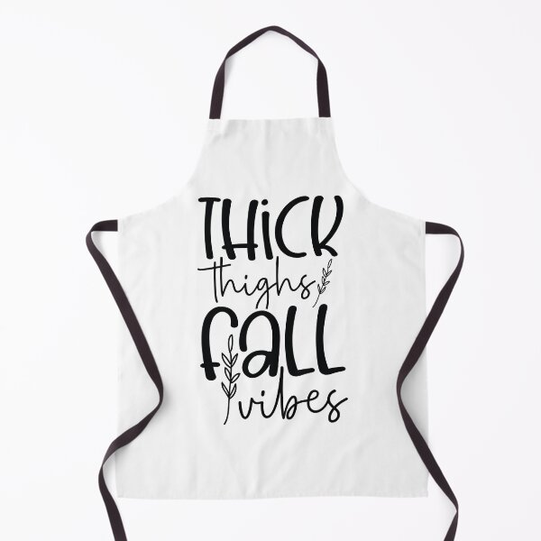 Item preview, Thick Thighs Fall Vibes - Cute Autumn Season Leaves Orange Pumpkin Cozy Warm Funny Pun Aesthetic Gift designed and sold by FuzionRaptor.