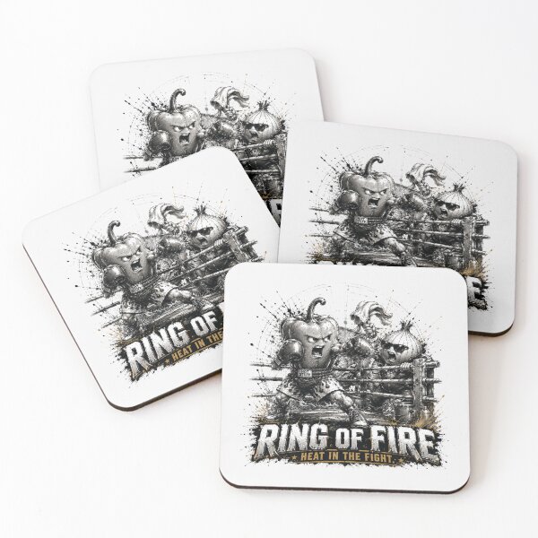 Item preview, Ring of Fire - Heat in the Fight designed and sold by BlackSector77.