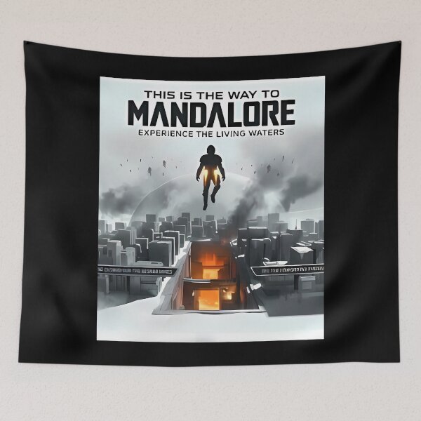 Item preview, Mando & Grogu  designed and sold by Zicaffe.