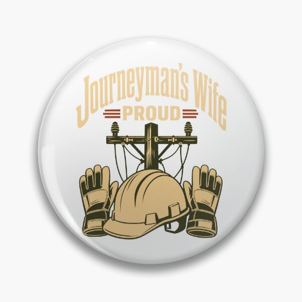 Item preview, Proud Journeyman's Wife Lineman Spouse Design designed and sold by pirminio.