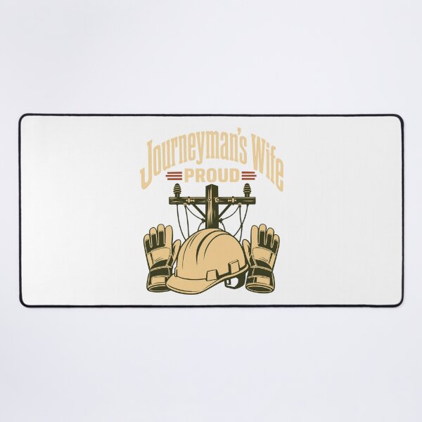 Item preview, Proud Journeyman's Wife Lineman Spouse Design designed and sold by pirminio.