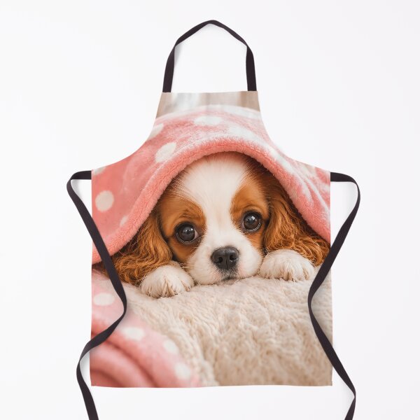 Item preview, Cozy Blanket Puppy Cavalier King Charles Spaniel designed and sold by ManJiangHong.