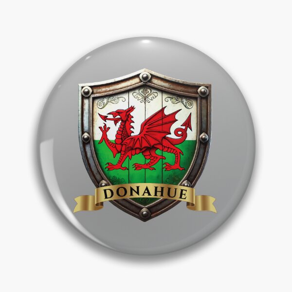 Item preview, Donahue Welsh Heritage Crest Shield designed and sold by Highlandkings.