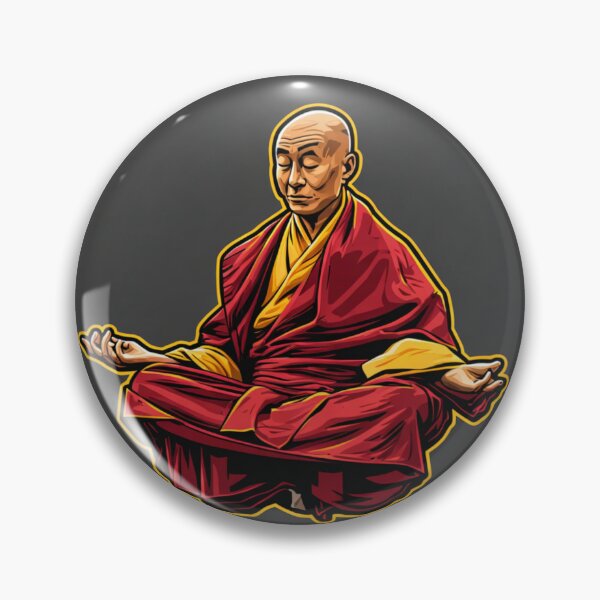 Item preview, Monk being at Peace designed and sold by MakDesigns2050.