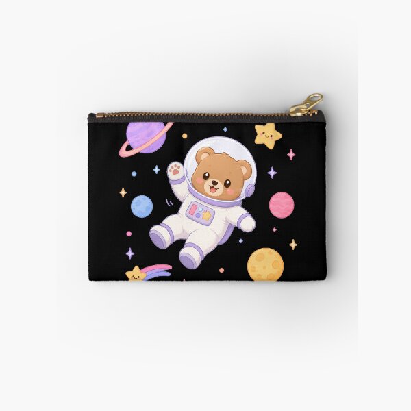 Item preview, Cute Space Bear Astronaut Kawaii Chibi Teddy Galaxy Art designed and sold by Seculinator.