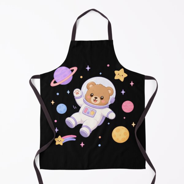 Item preview, Cute Space Bear Astronaut Kawaii Chibi Teddy Galaxy Art designed and sold by Seculinator.