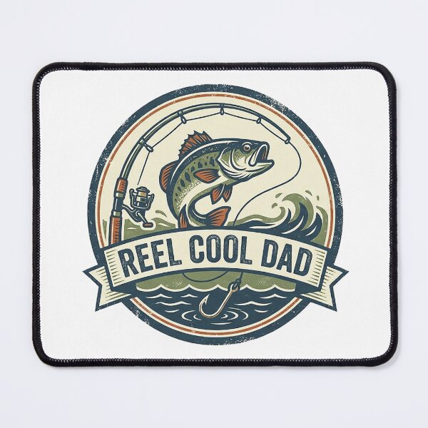 Item preview, Reel Cool Dad designed and sold by StudioKuchiran.
