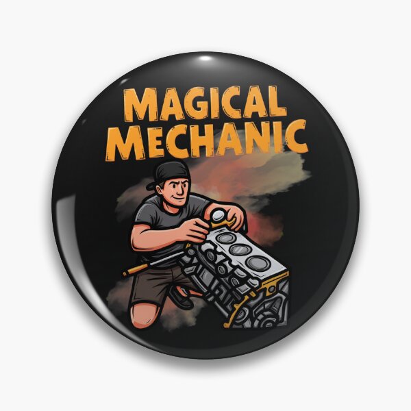 Item preview, Magical Mechanic Engine Builder Automotive Gift designed and sold by Operator Style Wear.