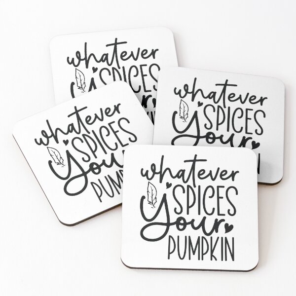 Item preview, Whatever Spices Your Pumpkin - Cute Autumn Fall Leaves Orange Coffee Cozy Warm Funny Pun Gift designed and sold by FuzionRaptor.
