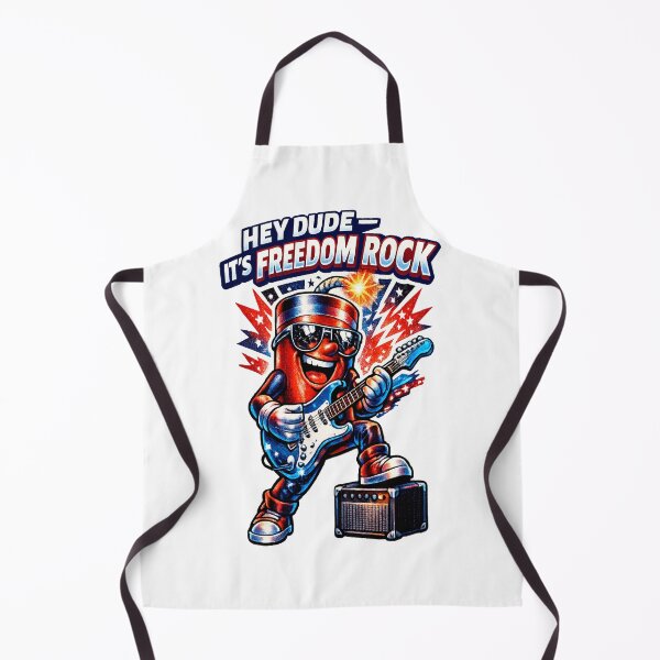 Item preview, Firecracker Dude Freedom Rock Guitar Poster designed and sold by peteys71.