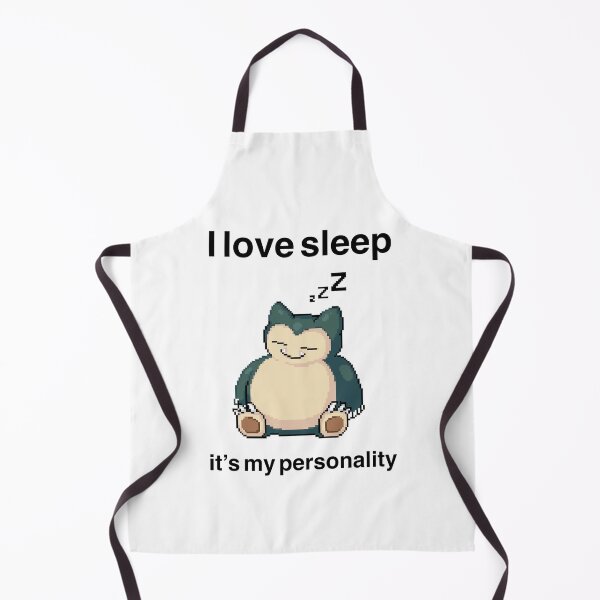 Item preview, I love sleep it's my personality Snorla pixelart designed and sold by Life Goes On Studio.