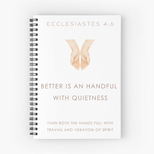 Item preview, Ecclesiastes 4:6 designed and sold by Undonemadenew.