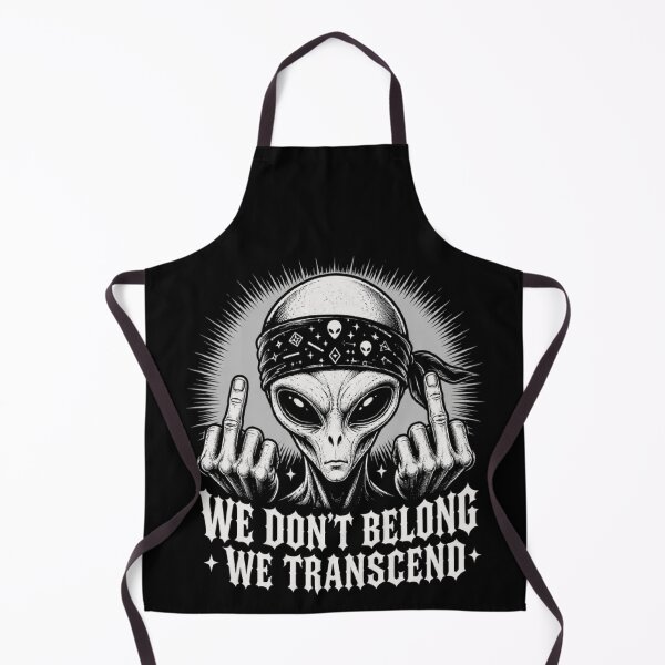 Item preview, RESIDENT ALIEN WE DON'T BELONG WE TRANSCEND designed and sold by ALL ART .