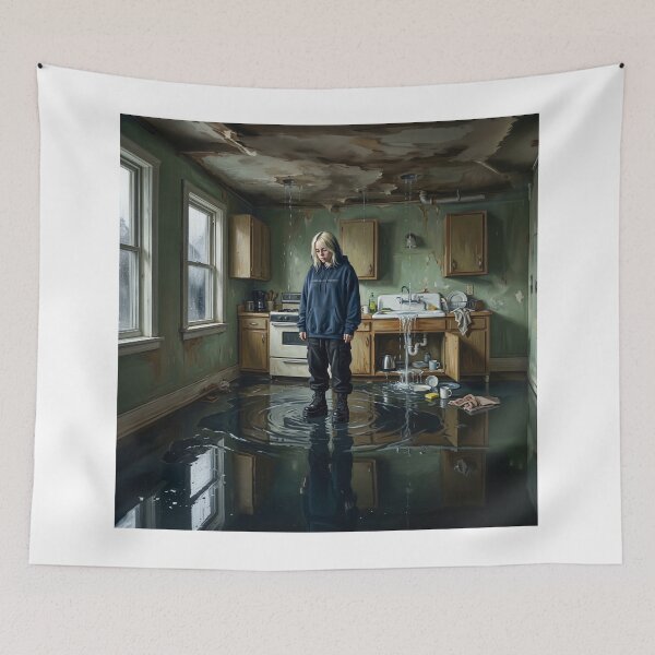 Item preview, Billie Eilish Celebrity Portrait designed and sold by Home Decor Art.